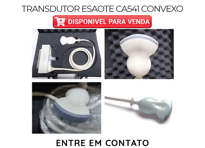 TRANSDUTOR ESAOTE CA541 CONVEXO DISPONIVEL PARA VENDA
