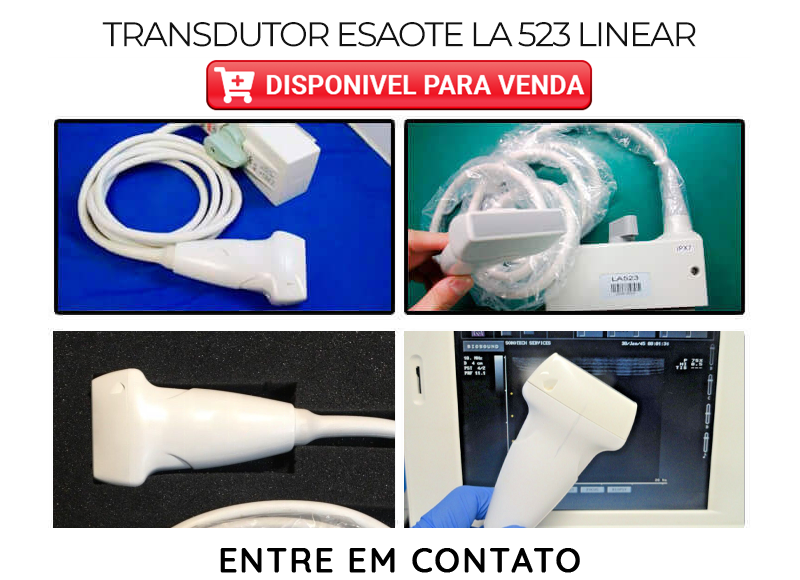 TRANSDUTOR ESAOTE LA523 LINEAR DISPONIVEL PARA VENDA