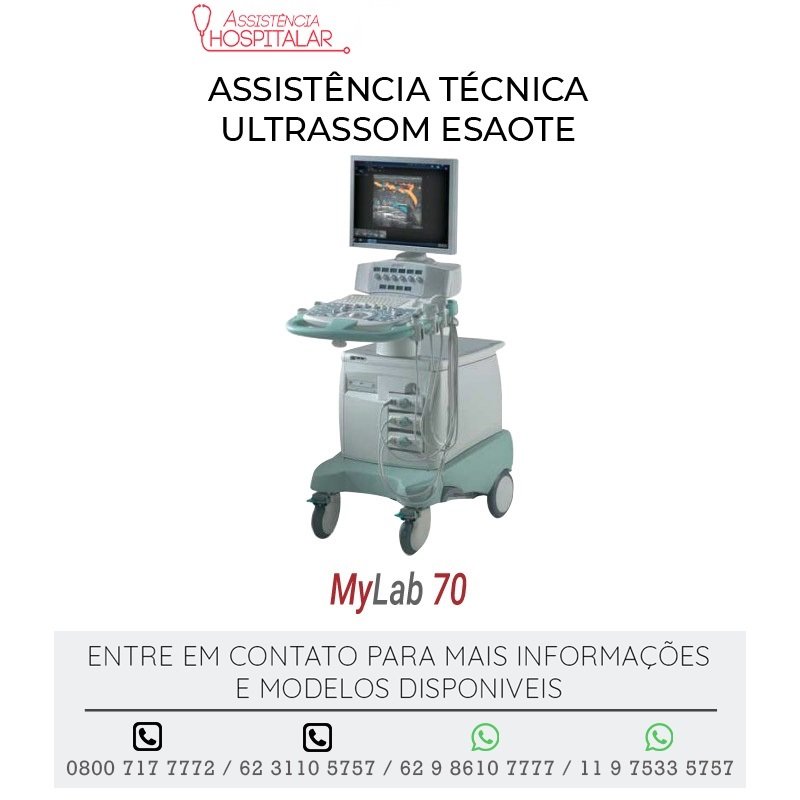 ASSISTÊNCIA TÉCNICA ULTRASSOM ESAOTE MYLAB 70