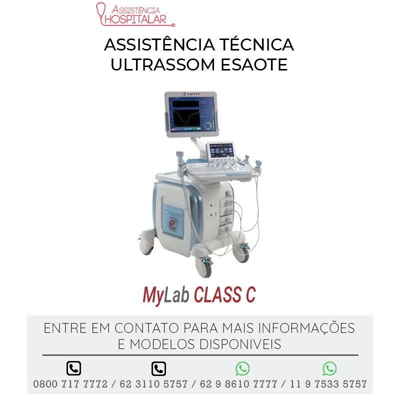 ASSISTÊNCIA TÉCNICA ULTRASSOM ESAOTE MYLAB CLASS C