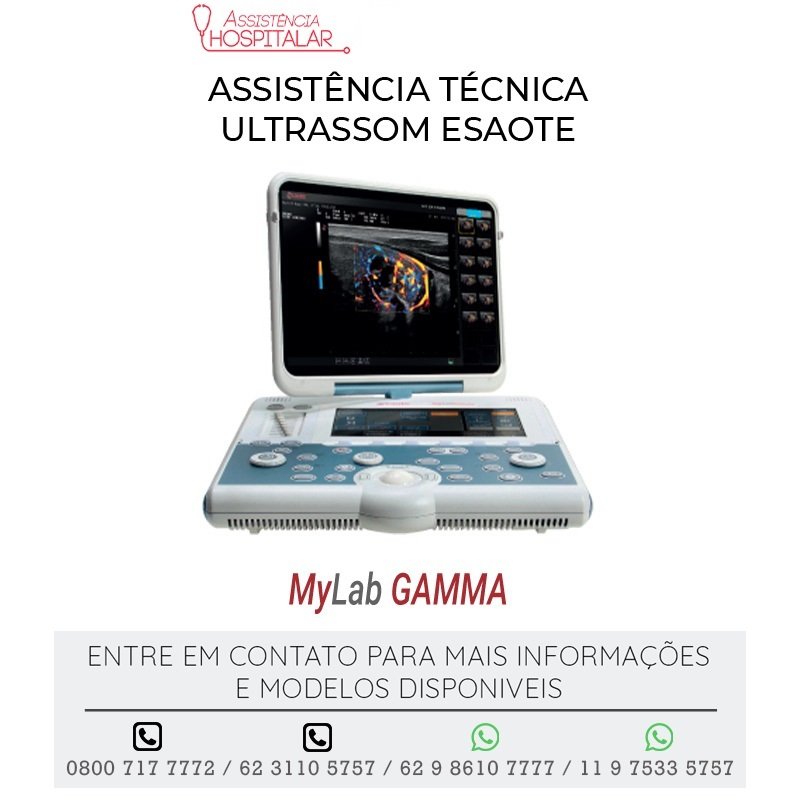 ASSISTÊNCIA TÉCNICA ULTRASSOM ESAOTE MYLAB GAMMA